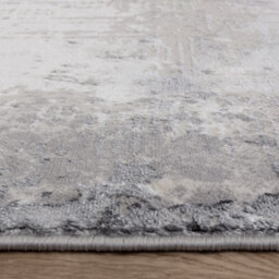 The Rug Edit Ritz Luxe Shimmer Charcoal Living Room Rug - 120X160Cm - thumbnail 9