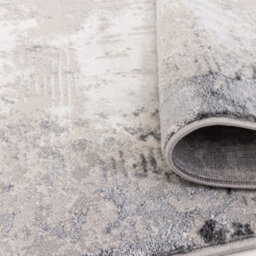 The Rug Edit Ritz Luxe Shimmer Charcoal Living Room Rug - 120X160Cm - thumbnail 6