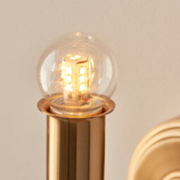 Loops Stylish Rechargeable Led Wall Light With Touch Dimming And Aged Brass Finish - thumbnail 5
