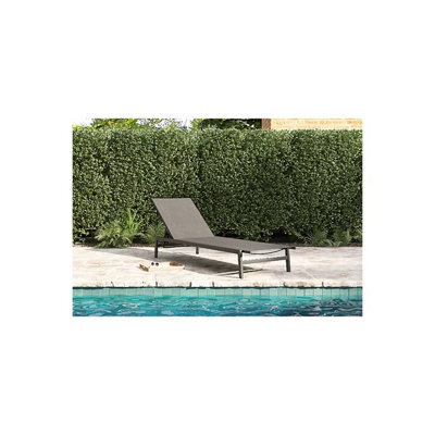 Out & Out Original Havana Outdoor Modern Sun Lounger Sun Bed Beech Bed - image 1
