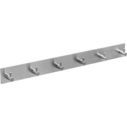 3M Self-Adhesive Hook, Towel Hook For Bathroom, Wall-Mounted Hook Without Drilling, Stainless Steel (6 Hooks) - thumbnail 6