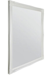 Mirroroutlet Hamilton White Shabby Chic Design Wide Wall Mirror 137 X 107Cm - thumbnail 4