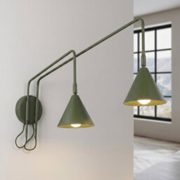 Sollux Lighting Nox Steel Olive Green 2 Lights Modern Wall Lamps - thumbnail 3