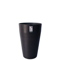 Fargro Home And Garden Vase Planter Charcoal Black Polystone Outdoor Tall Plant Pot 45Cm X 75Cm 83L Extra Large - thumbnail 1