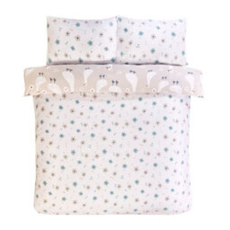 Rapport Home Jemima Duck Microfibre Duvet Cover Set With Pillowcase - thumbnail 5