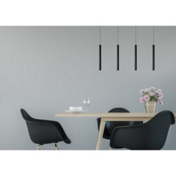 Lucide Lorenz Modern Bar Pendant Light - Led Dim. - 4X4W 3000K - Black - thumbnail 4