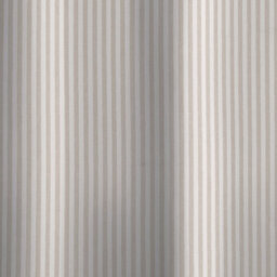 Catherine Lansfield Timeless Stripe 180X180Cm Shower Curtain Natural - thumbnail 3
