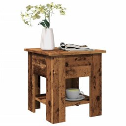 Berkfield Coffee Table Old Wood 40X40X42 Cm Engineered Wood - thumbnail 1