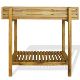 Berkfield Raised Garden Raised Bed Solid Acacia Wood And Zinc - thumbnail 2