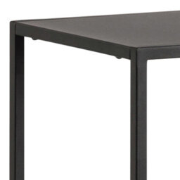 Wyld Haus Graz Matt Black Metal Asymmetrical 3-Shelf Bookcase - thumbnail 6