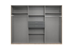 Dillingen 6 Door Viking Oak Wardrobe - thumbnail 5