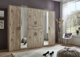 Dillingen 6 Door Viking Oak Wardrobe - thumbnail 4