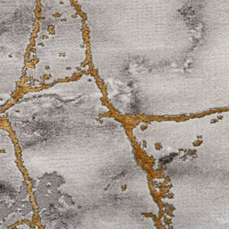 Ivory Gold Abstract Modern Easy To Clean Abstract Rug For Dining Room Bedroom And Living Room-160Cm X 220Cm - thumbnail 4