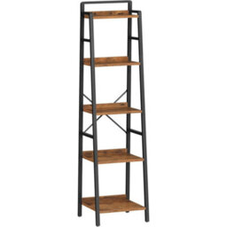 Brown 33 X 30 X 158 Cm Bookcase Tree Bookshelf Shelving Unit Floorstanding Book Shelf Storage - thumbnail 5
