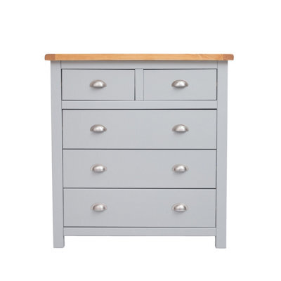 Cabinet Bits Argenta 5 Drawer Chest Of Drawers Chrome Cup Handle - image 1