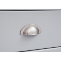 Cabinet Bits Argenta 5 Drawer Chest Of Drawers Chrome Cup Handle - thumbnail 7