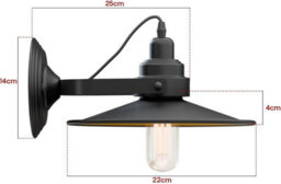 Ledsone Wall Light Adjustable Swing Arm Wall Mounted Light Fixture For Indoor Lighting - Brushed Copper - thumbnail 2