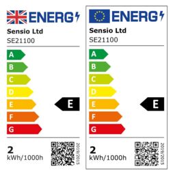 Sensio Hype Stainless Steel Effect Mains-Powered Led Variable White Under Cabinet Light Ip20 (L)65mm (W)65mm, Pack Of 3 - thumbnail 4