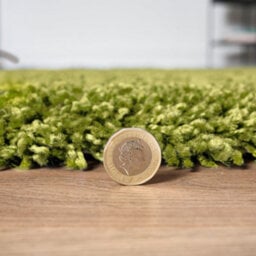 "Bravich Green Thick Shaggy Rug - California - 60X110Cm (2'x3'7"")" - thumbnail 7