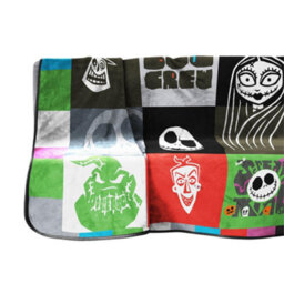 Nightmare Before Christmas Plush Fleece Blanket Multicoloured (150Cm X 100Cm) - thumbnail 3