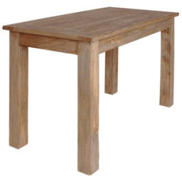 Vidaxl Dining Table Solid Mahogany Wood 120X60X77 Cm - thumbnail 2