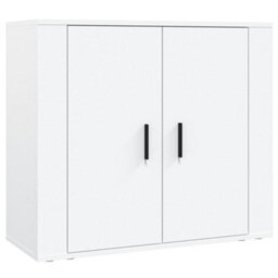 Berkfield Highboard White Engineered Wood - thumbnail 7