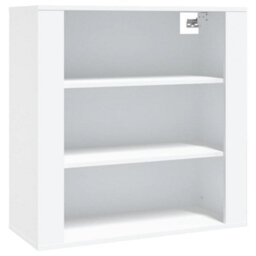 Berkfield Highboard White Engineered Wood - thumbnail 8