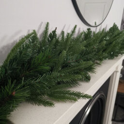 Samuel Alexander Premier 1.8M Festive Norfolk Pine Christmas Garland Pe/pvc Tips - thumbnail 2