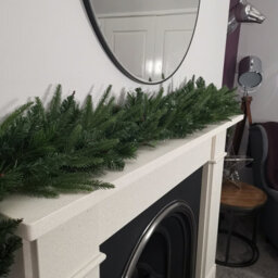 Samuel Alexander Premier 1.8M Festive Norfolk Pine Christmas Garland Pe/pvc Tips