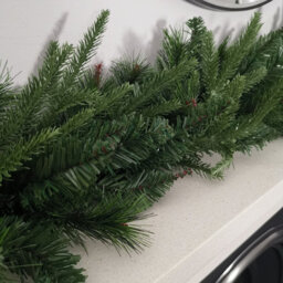 Samuel Alexander Premier 1.8M Festive Norfolk Pine Christmas Garland Pe/pvc Tips - thumbnail 3