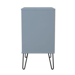 Anzio Matt Denim Blue 3 Drawer Chest (H)737mm (W)575mm (D)395mm - thumbnail 4