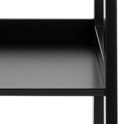 Furniture To Go Wally Bookcase With 5 Shelves In Black - thumbnail 7