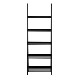Furniture To Go Wally Bookcase With 5 Shelves In Black - thumbnail 2