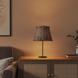 Walplus Lamp Shade Brown 15X12 Cm Wicker - thumbnail 3