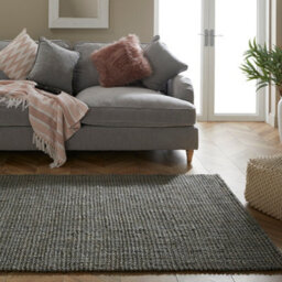 Naturelle Whitefield 120X170Cm Grey Handwoven Boucle Rug - thumbnail 7