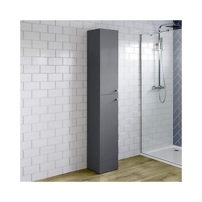 Ibathuk Harper 1900 Tall Unit - Grey,harper Floor Mounted Tall Storage Unit - image 1
