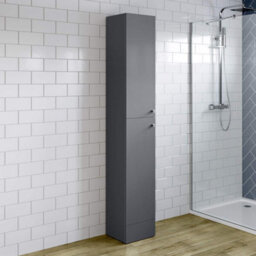 Ibathuk Harper 1900 Tall Unit - Grey,harper Floor Mounted Tall Storage Unit - thumbnail 2