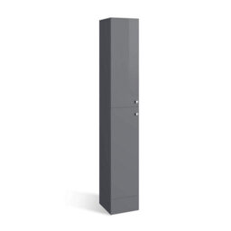 Ibathuk Harper 1900 Tall Unit - Grey,harper Floor Mounted Tall Storage Unit - thumbnail 4