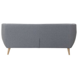 Beliani Sofa 3 Seater Motala Fabric Light Grey - thumbnail 5
