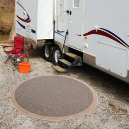 The Rugs Nature Collection Outdoor Rug In Dark Grey 5200Dg - thumbnail 7