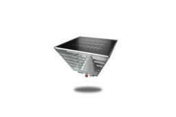 Nightsearcher Nexsun Multi Coloured Square Solar Bollard Light - 5 Year Warranty - thumbnail 2