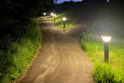 Nightsearcher Nexsun Multi Coloured Square Solar Bollard Light - 5 Year Warranty - thumbnail 5