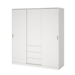 Tvilum Esla Wardrobe 3 Door 3 Drawer W Box1/2 - thumbnail 3