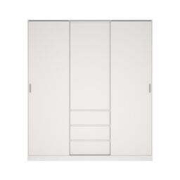 Tvilum Esla Wardrobe 3 Door 3 Drawer W Box1/2 - thumbnail 2