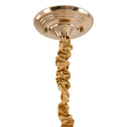 Living And Home Elegant Gold Crystal Ceiling Light With E14 Base For Dining Room Or Bedroom, 40W - thumbnail 6