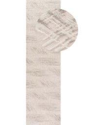 The Rugs Carmel Cream/grey Abstract Area Rug And Runner Non Shedding, Stain Resistant, Soft - thumbnail 9