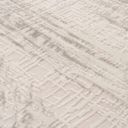 The Rugs Carmel Cream/grey Abstract Area Rug And Runner Non Shedding, Stain Resistant, Soft - thumbnail 4