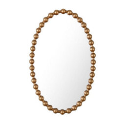 Como - Antique Oval Wall Mirror - Antique Gold Frame - thumbnail 3