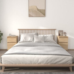 Berkfield Elegant Bedside Cabinets 2 Pcs Sonoma Oak 40X35X70 Cm - thumbnail 2