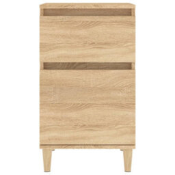 Berkfield Elegant Bedside Cabinets 2 Pcs Sonoma Oak 40X35X70 Cm - thumbnail 6